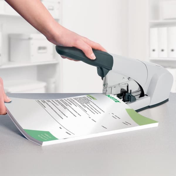 Blockhäftare LEITZ HD120 grå