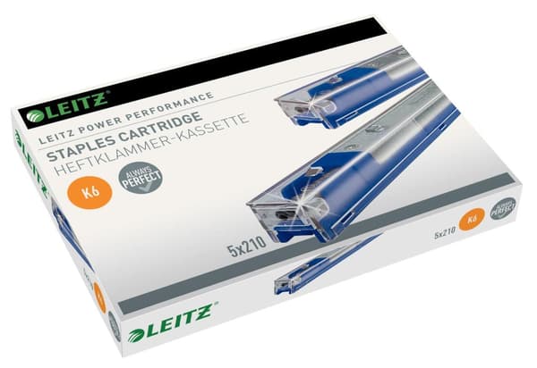 Häftklammerkassett LEITZ K6 26/6 5/fp