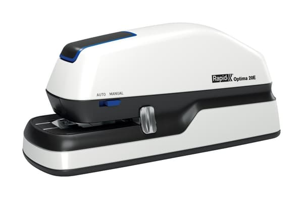 Elhäftare RAPID Optima 20 vit/svart