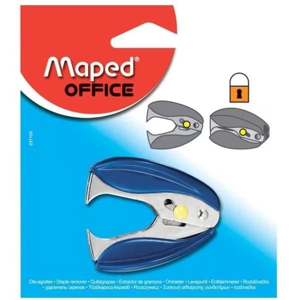 Klammerborttagare - Maped - Klammerborttagare - Låsknapp - Vuxen - Unisex