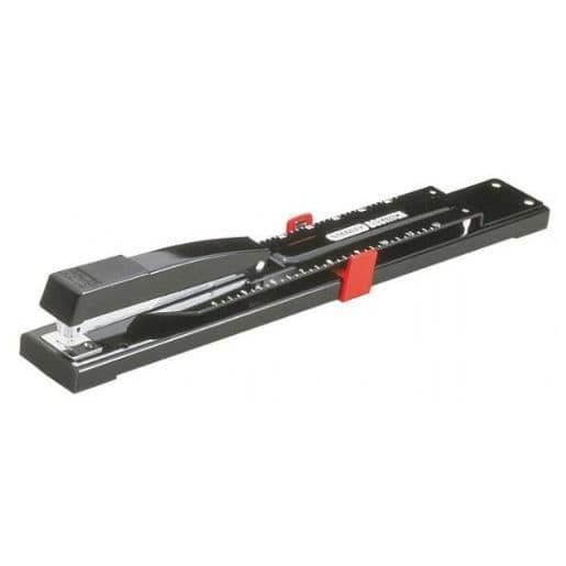 Häftapparat - BOSTITCH - Lång arm 310 mm - Svart färg - Kompatibel 24/6 och 26/6 - 20 ark