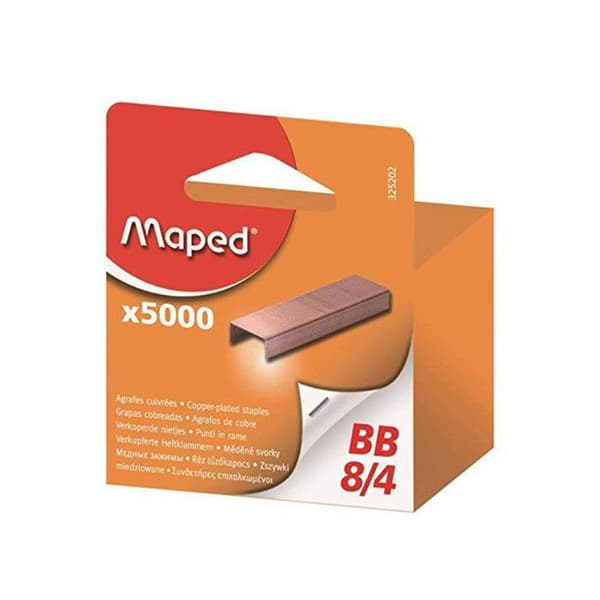 MAPED Staples BB 8/4 - Koppar - 5000