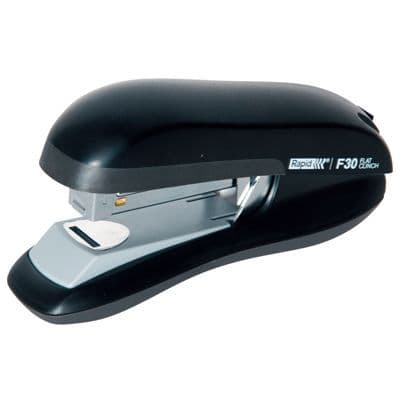 Häftapparat - RAPID - F30 - Platt häftning - Svart