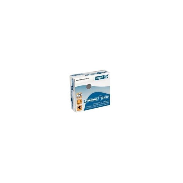 Rapid Staples 23-10 20 mm galvaniserat stålpaket om 1000 för P-N: 20886001, 23633700