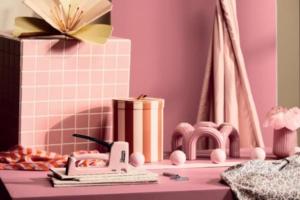 Rapid R53 SoS Ljung manuell häftapparat rosa gjord av ekologiska material