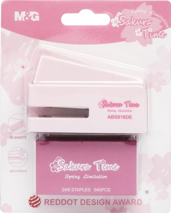Mini 20k hæftemaskine + Sakura M&G hæfteklammer