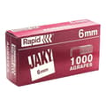 Miniatyrbild 2 av 2: Rapid JAKY Staples 6 mm förpackning med 1000 st för Jaky Baby 58