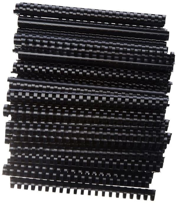 Agrafer - avlägsna agrafer - agrafer Peach - PB422-02 - Bindningskammar 22 mm, svart, 50-pack