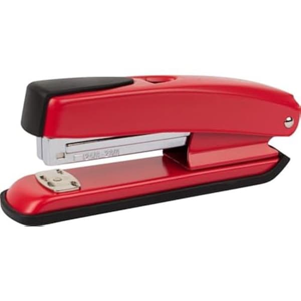 Häftapparat - Q-CONNECT - 44251 - Eco Metal - Röd - 30 x 55 x 120 mm