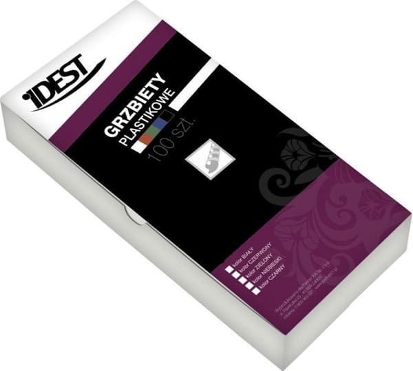 Idest - 405125 - Plastbindningskammar 12,5 mm grön 100 st. (BEGGP125GNPX0100001)