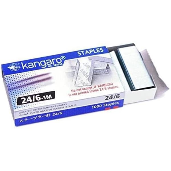 Kangaro KA24/61 M Antal 24/6 klammer - förpackning om 1000