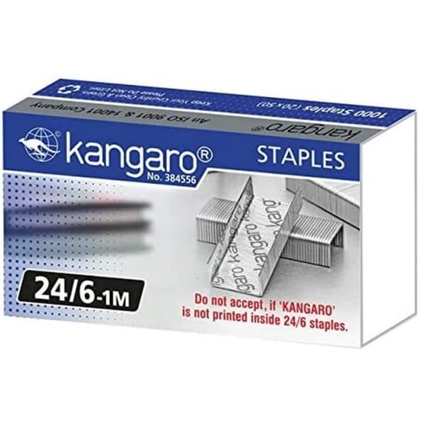 Kangaro KA24/61 M Antal 24/6 klammer - förpackning om 1000