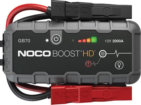 NOCO GB70 Boost 12V 2000A Jump Starter med integrerat 12V/USB-batteri