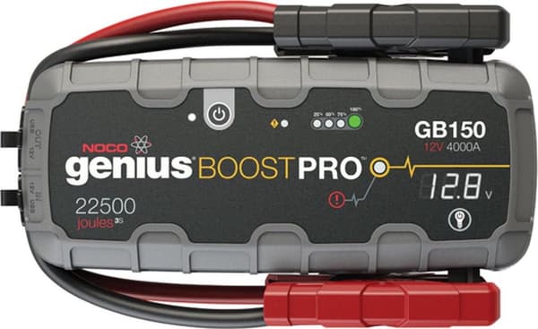 NOCO GB150 Boost 12V 3000A Jump Starter med integrerat 12V/USB-batteri