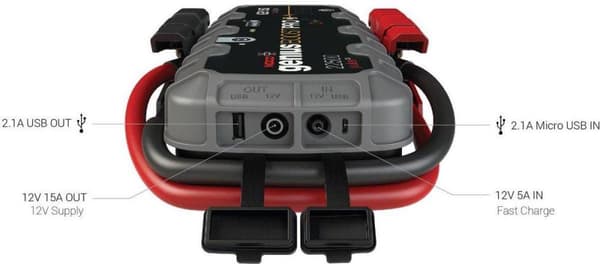 NOCO GB150 Boost 12V 3000A Jump Starter startenhet med inbyggt 12V/USB batteri