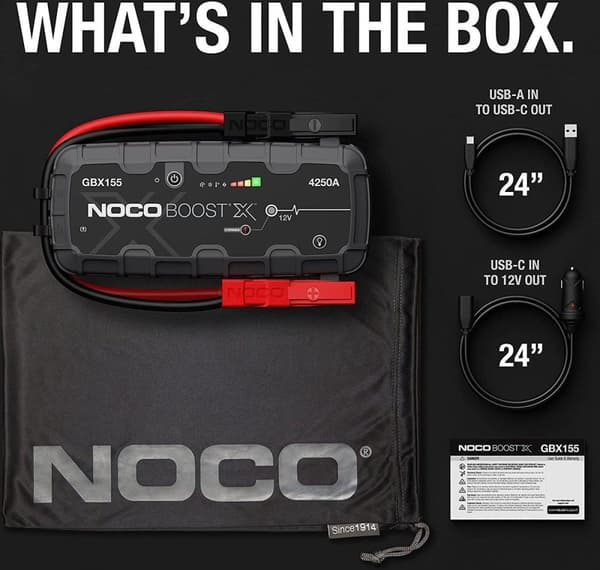 NOCO GBX155 ajoneuvon käynnistin 4250 A