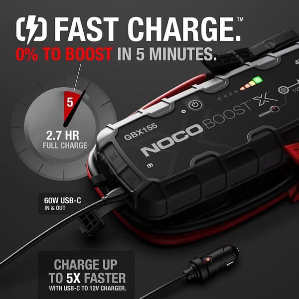 NOCO GBX155 ajoneuvon käynnistin 4250 A
