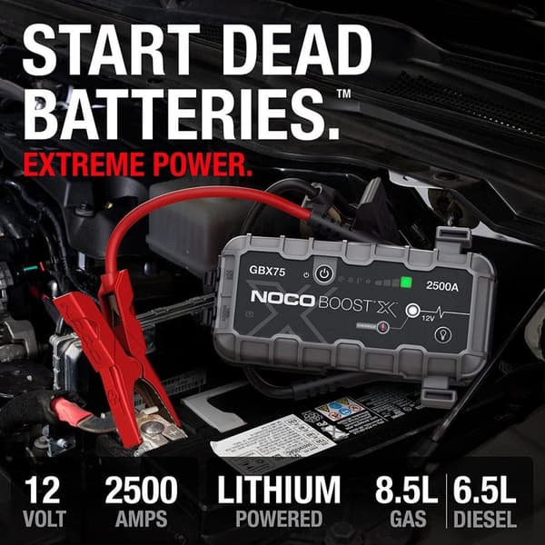 NOCO GBX75 startmotor för fordon 2500 A