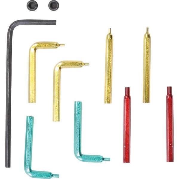 Ersättningsspets - BGS - Art. 9836 - 2 spetsar Ø 1.0mm - 2 spetsar Ø 1.8mm - 1 sexkantnyckel 2mm
