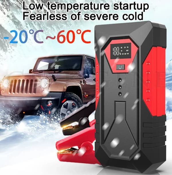 18000mAh Bil Jump Starter Bärbar Power Bank Bilbatteri Booster 12V Bil Jump Starter Enhet För Bensin Diesel 6,0L / 4,0L