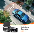Pikkukuva 3 / 8: 70mai Dash Cam M500 1944P 170fov DVR kameranauhuri sisäänrakennettu GPS ADAS 24H pysäköintimonitori