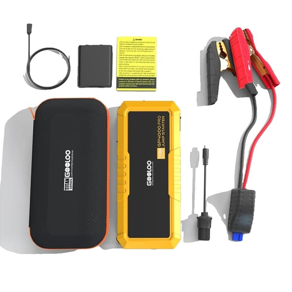 Hyppykäynnistin, 26800mAh suuri kapasiteetti, 4000A huippuvirta, GP4000 PRO