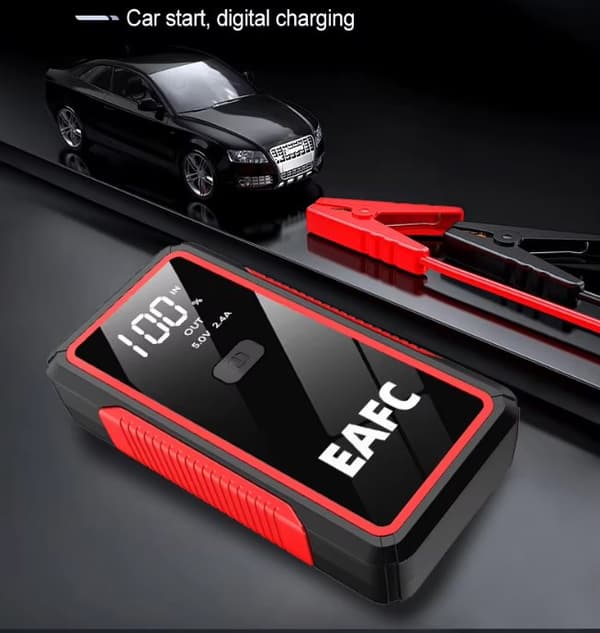 Bil jumpstarter 2000a powerbank bærbar bil batteri oplader til 12v auto starter enhed