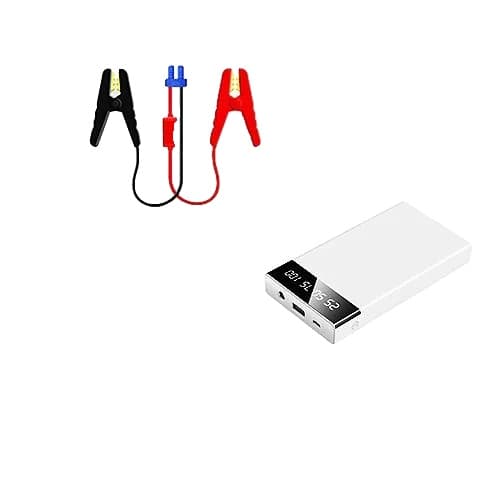 Auton käynnistysakku, 6000mAh kapasiteetti, CE-sertifioitu,Valkoinen