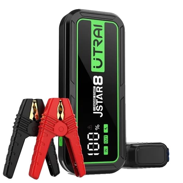 Bilstartare, 3000A toppström, 20000mAh batterikapacitet,JS-8 3000A