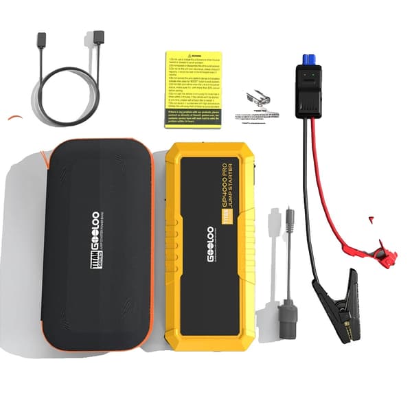 Hyppykäynnistin, 26800mAh suuri kapasiteetti, 4000A huippuvirta, GP4000 PRO