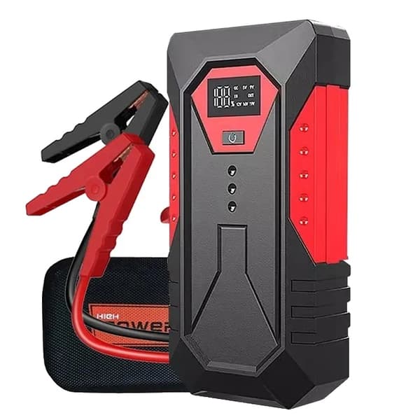Auton hyppykäynnistin, 1200A huippuvirta, 18000mAh virtapankki, 18000mAh 1200A