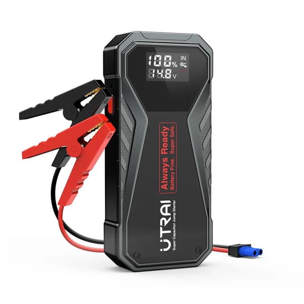 Superkondensatorbilstartare, Alltid redo att starta, Supersäker, Batterifri,Jstar X1