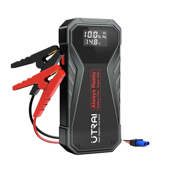 Superkondensatorbilstartare, Alltid redo att starta, Supersäker, Batterifri,Jstar X1