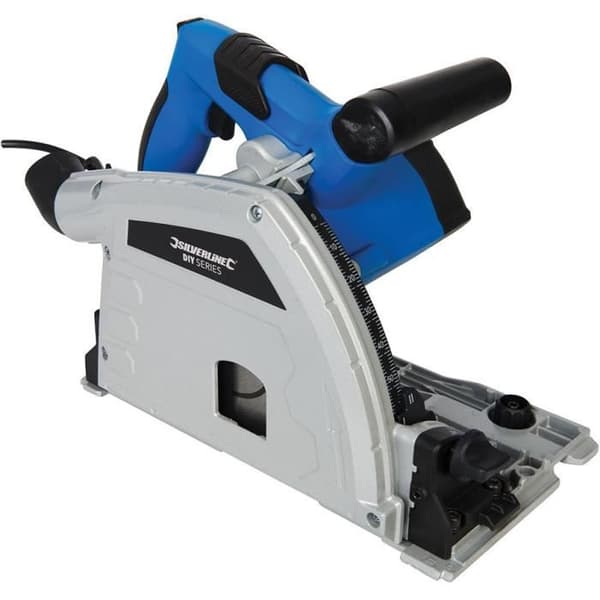 SILVERLINE Cirkelsåg med styrskena 1200 W
