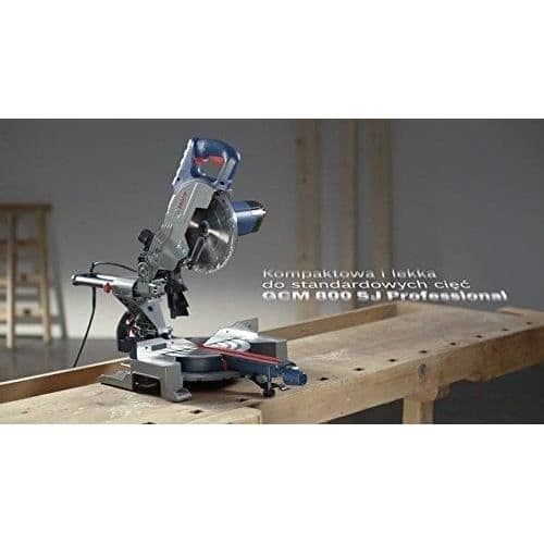 BOSCH PROFESSIONAL GCM 800 SJ radiell geringssåg - 216 mm - 1400 W - 70 mm - Blå