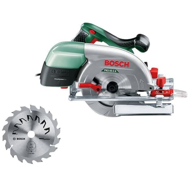 BOSCH Cirkelsåg PKS55 2A - 1200W - 160 mm