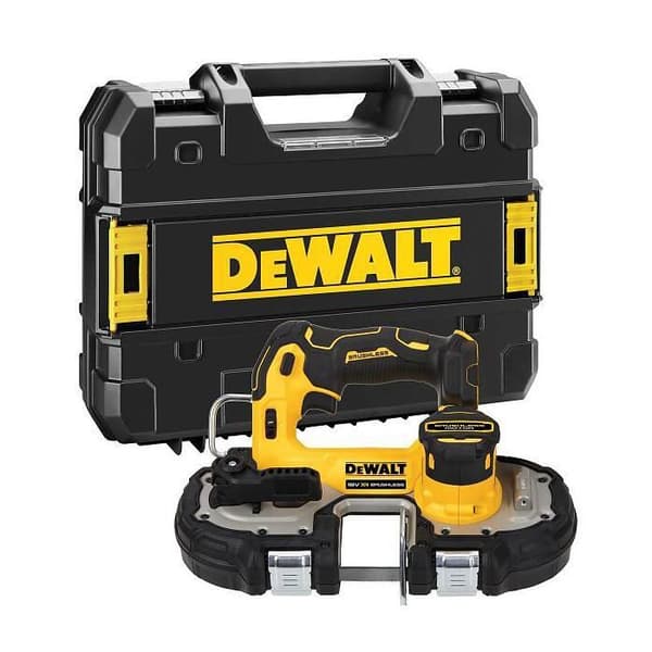 Bandsåg XR Brushless 18V - DEWALT - Utan batteri eller laddare - Förpackning - DCS378N-XJ