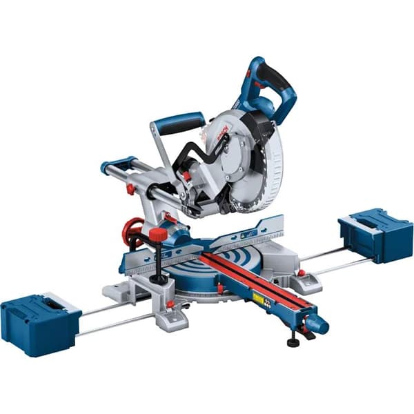 Trådlös geringssåg - Bosch - GCM 18V-216 D - Kapacitet för skärning 66 x 305 mm - 1 klinga inkluderad - 18 V