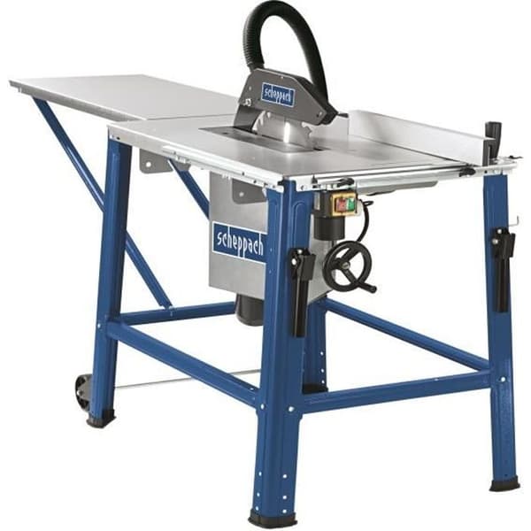 Bordscirkelsåg med lutbar bord 315 mm 2800 W 400 V med bordsextraktor - SCHEPPACH