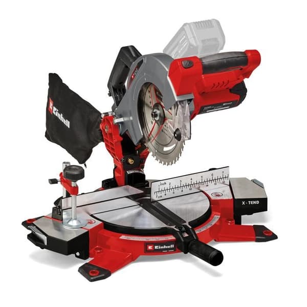 Einhell Trådlös geringsåg TE-MS 18/210 Li - Solo Power X-Change (18V, Blad 210 x 30 mm) Levereras utan batteri eller laddare.