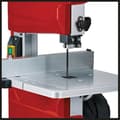 Miniatyrbild 5 av 5: Einhell Bandsåg TC-SB 200/1 (250 W, Antal tänder: 6/25.4 mm, Nejsbar platta från -2° till 45°, Parallellstopp)