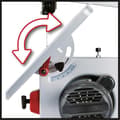 Miniatyrbild 2 av 5: Einhell Bandsåg TC-SB 200/1 (250 W, Antal tänder: 6/25.4 mm, Nejsbar platta från -2° till 45°, Parallellstopp)