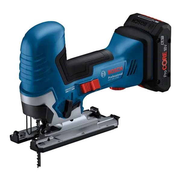 18V GST 18V-125 S Professionell sticksåg (utan batteri eller laddare) + L-BOXX 136 box - BOSCH - 06015B2000