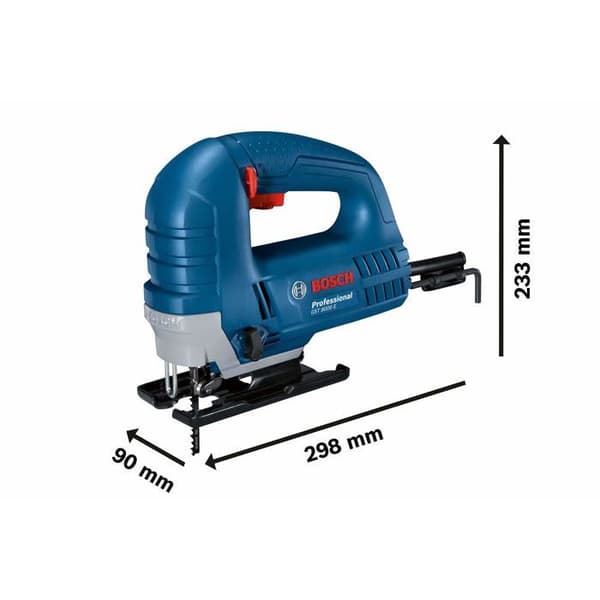 Sticksåg - BOSCH - GST 8000 E - 710 W - 80 mm skärdjup - med sladd