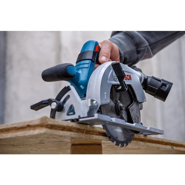 Bosch Professional GKS 18V-57-2 L solo Sladdlös bärbar cirkelsåg Max skärdjup (90°) 57 mm + klubba