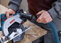 Miniatyrbild 5 av 5: Bosch Professional GKS 18V-57-2 L solo Sladdlös bärbar cirkelsåg Max skärdjup (90°) 57 mm + klubba