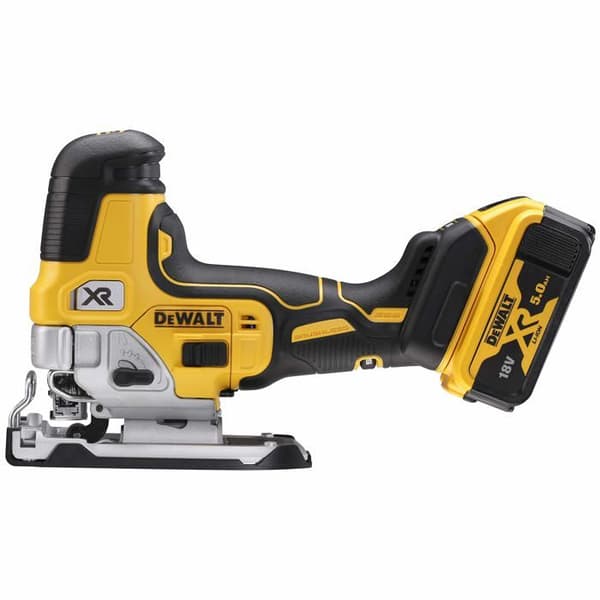 Sticksåg - DEWALT - DCS335P2 - 18V - 2x5,0 Ah - Hastighetsreglering