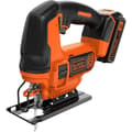 Miniatyrbild 1 av 6: BLACK+DECKER 18V sladdlös pendelsticksåg - 1 2,0 Ah batteri - 1 träblad - 1 laddare