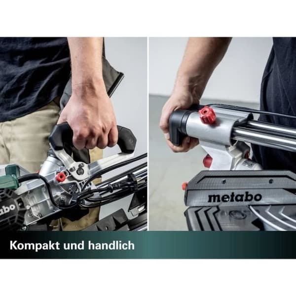 Geringssåg - Metabo - 613254900 - 254 mm - 1450 W - Trä