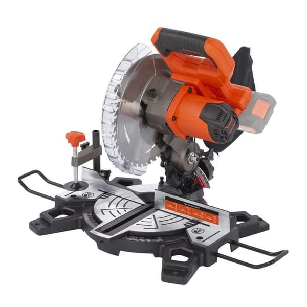20 V akkukäyttöinen jiirisaha Ø 210 mm - DUAL POWER POWDP2550 - Toimitetaan ilman akkua tai laturia